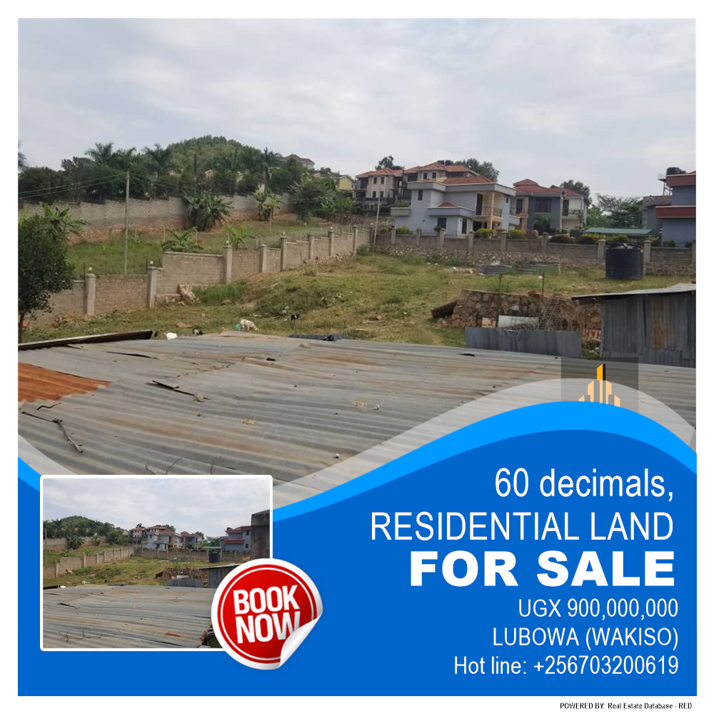 Residential Land  for sale in Lubowa Wakiso Uganda, code: 182589