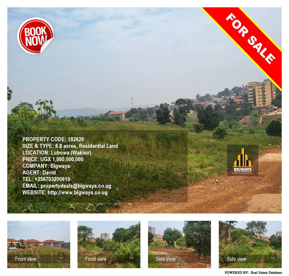 Residential Land  for sale in Lubowa Wakiso Uganda, code: 182620