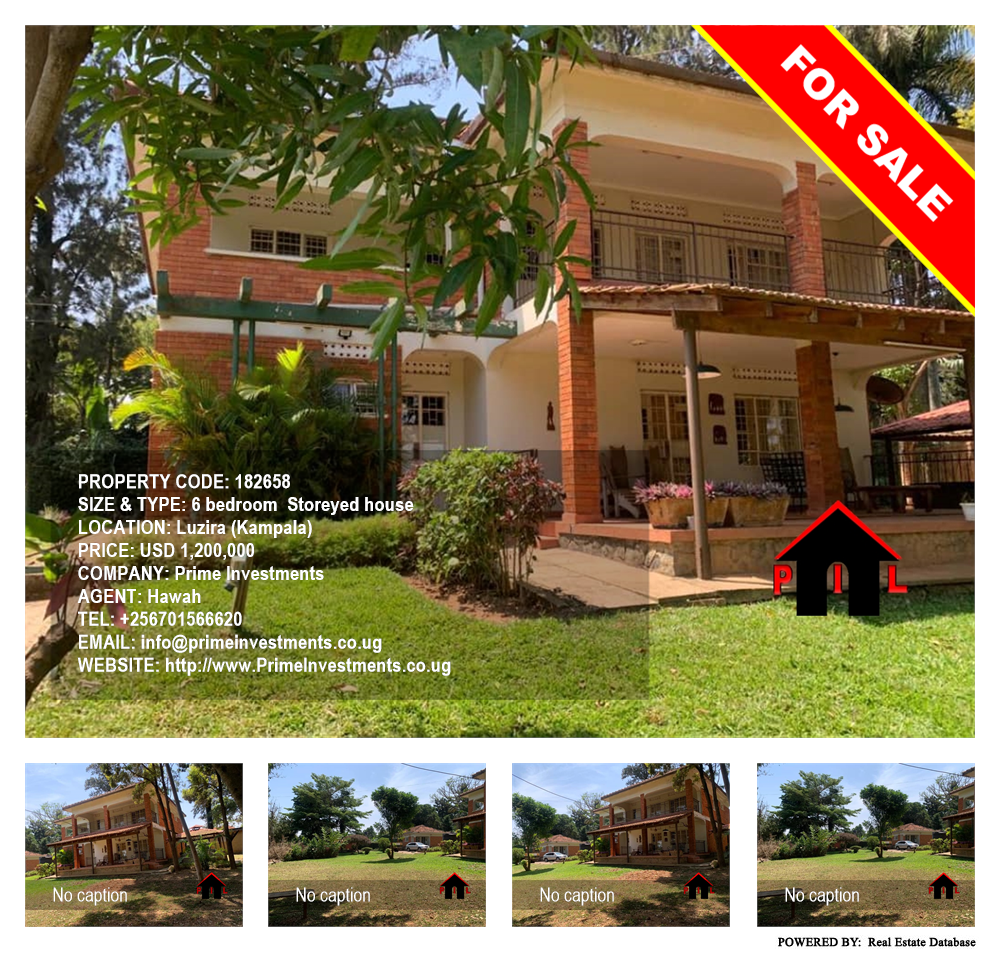 6 bedroom Storeyed house  for sale in Luzira Kampala Uganda, code: 182658