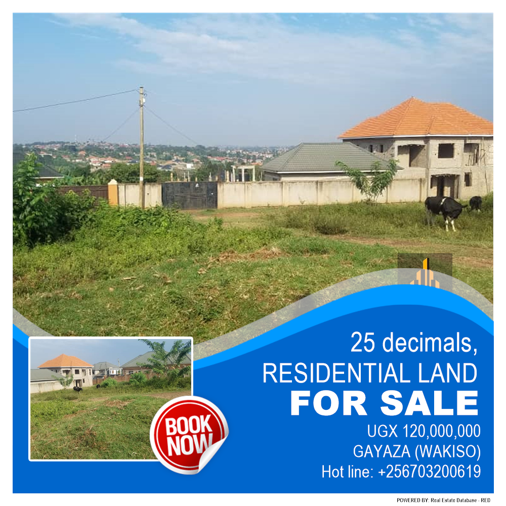 Residential Land  for sale in Gayaza Wakiso Uganda, code: 182675