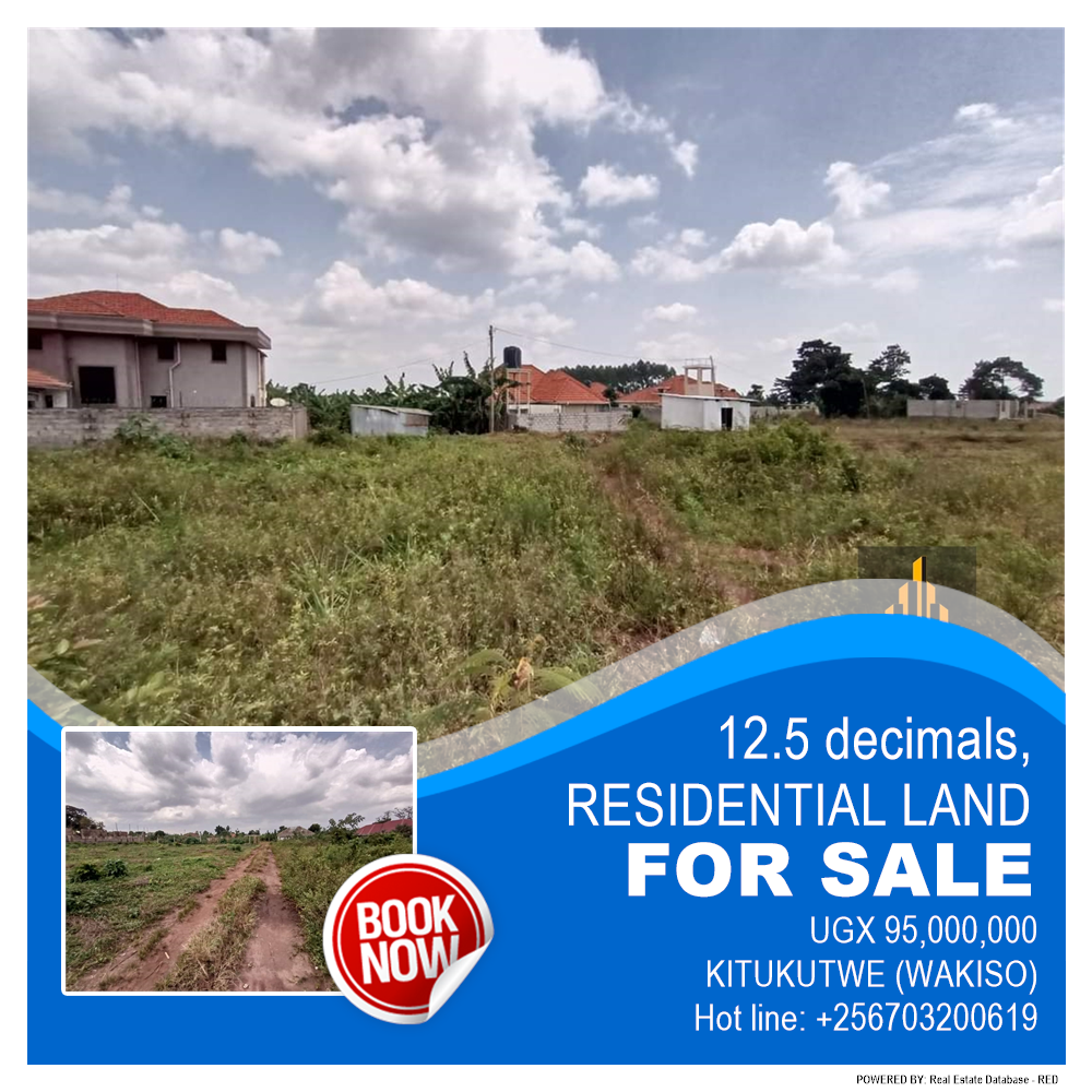 Residential Land  for sale in Kitukutwe Wakiso Uganda, code: 183039