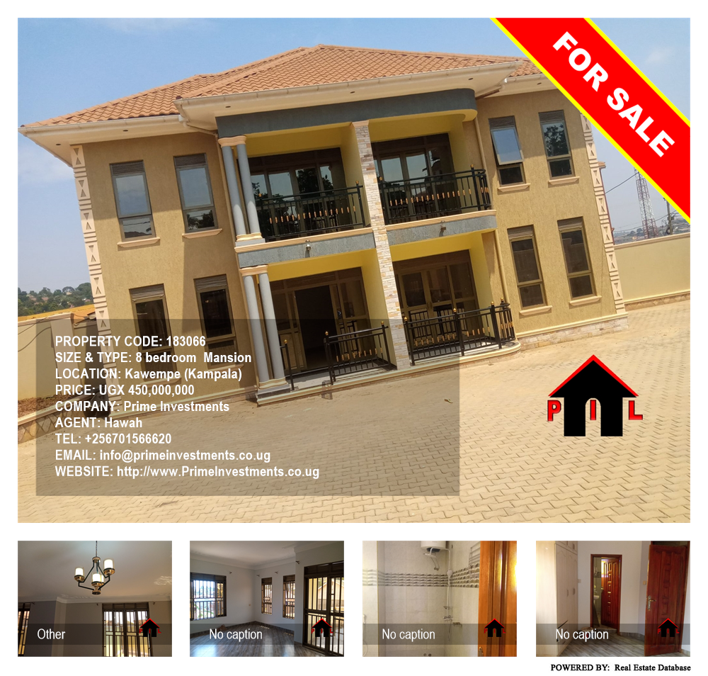 8 bedroom Mansion  for sale in Kawempe Kampala Uganda, code: 183066