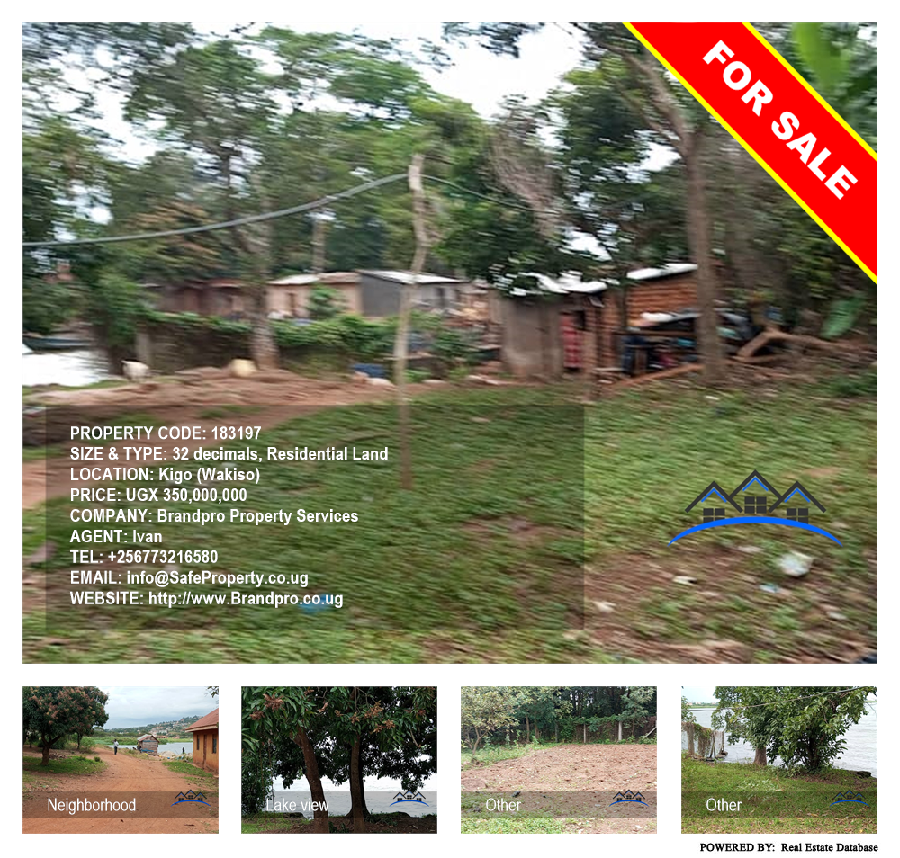 Residential Land  for sale in Kigo Wakiso Uganda, code: 183197