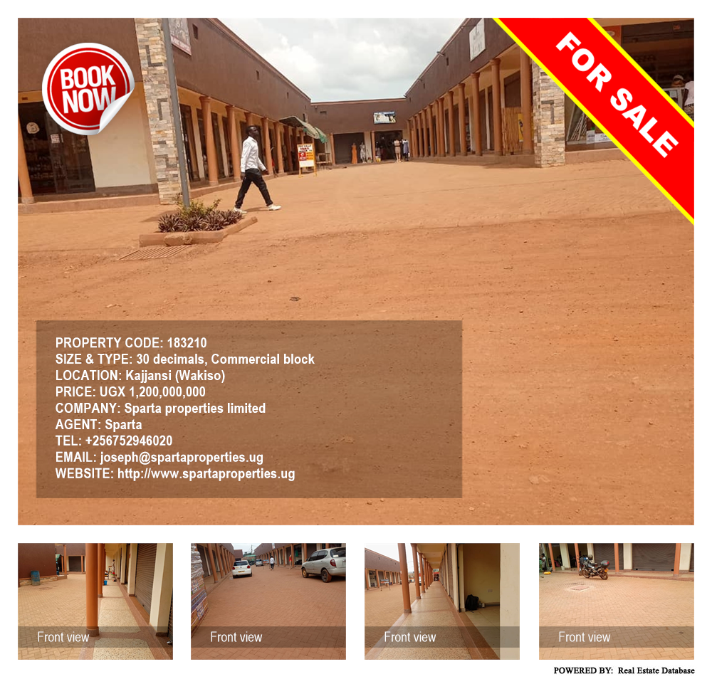 Commercial block  for sale in Kajjansi Wakiso Uganda, code: 183210
