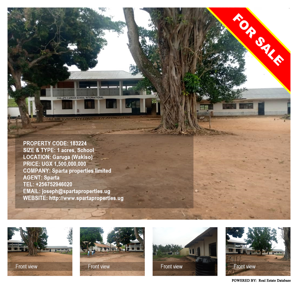 School  for sale in Garuga Wakiso Uganda, code: 183224