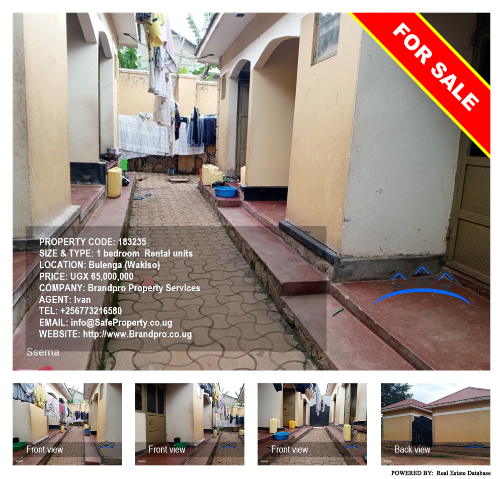 1 bedroom Rental units  for sale in Bulenga Wakiso Uganda, code: 183235