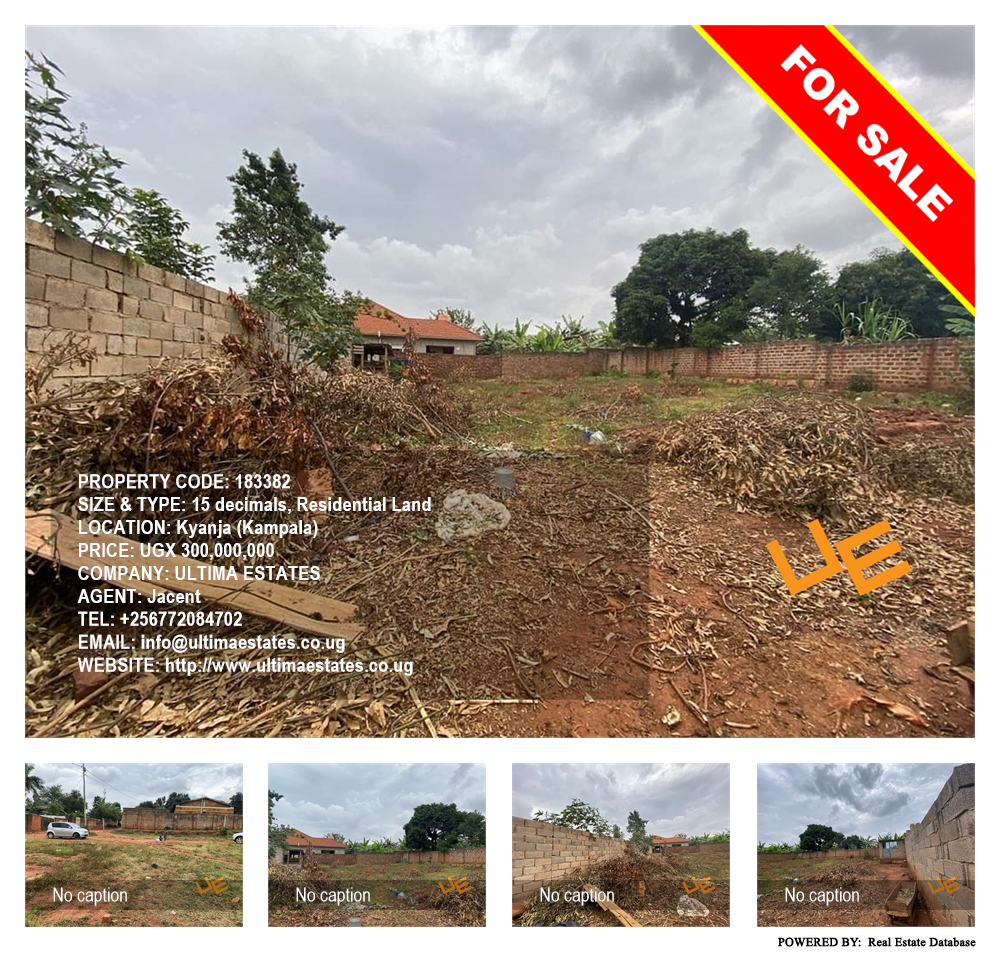 Residential Land  for sale in Kyanja Kampala Uganda, code: 183382