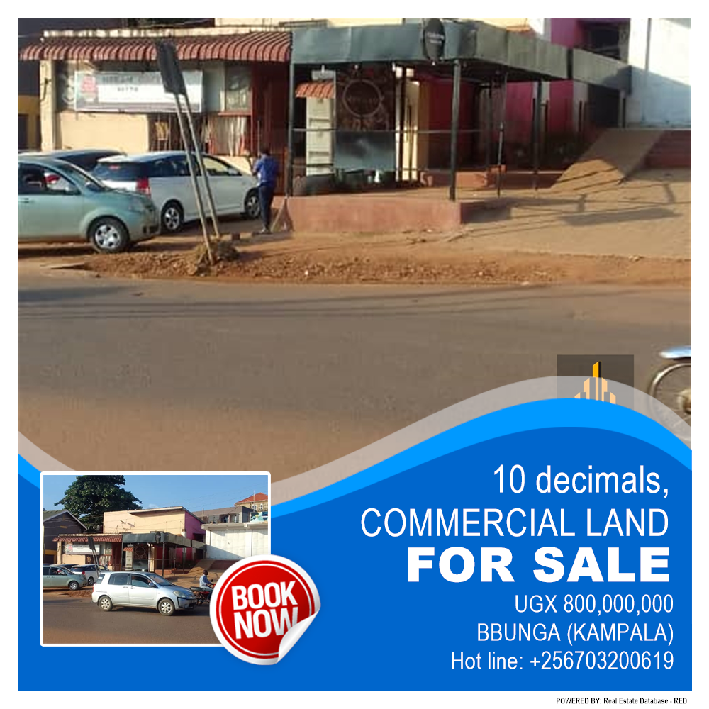 Commercial Land  for sale in Bbunga Kampala Uganda, code: 183544