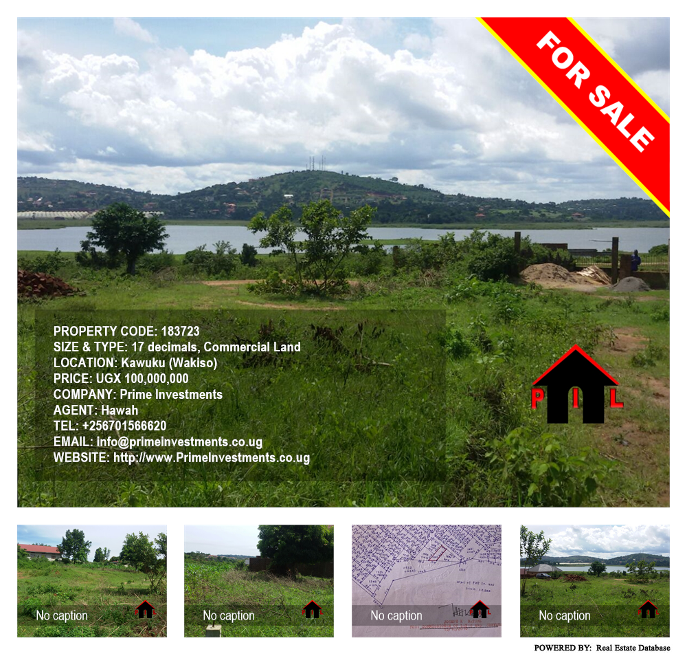 Commercial Land  for sale in Kawuku Wakiso Uganda, code: 183723