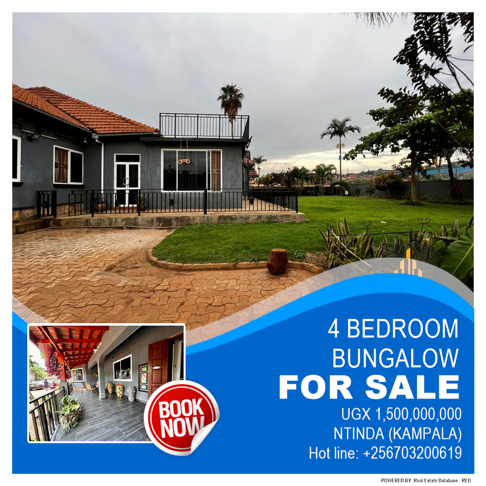 4 bedroom Bungalow  for sale in Ntinda Kampala Uganda, code: 184178