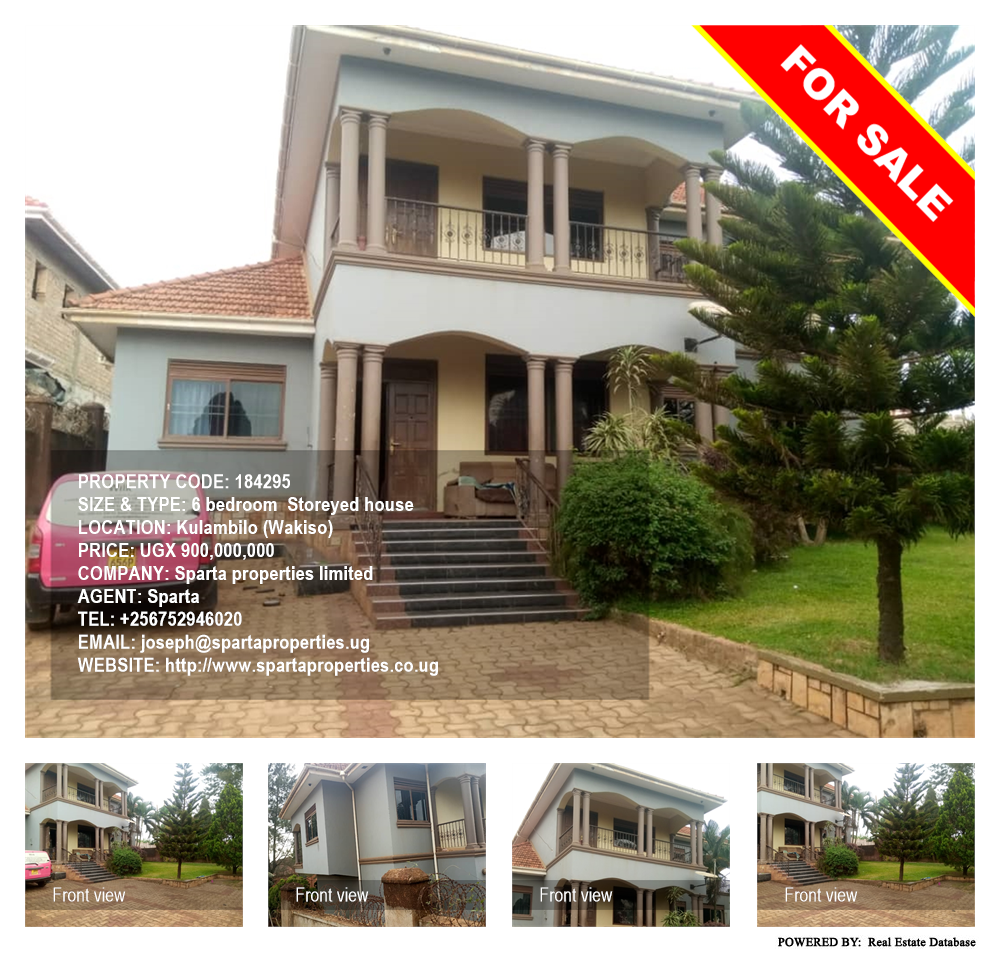 6 bedroom Storeyed house  for sale in Kulambilo Wakiso Uganda, code: 184295