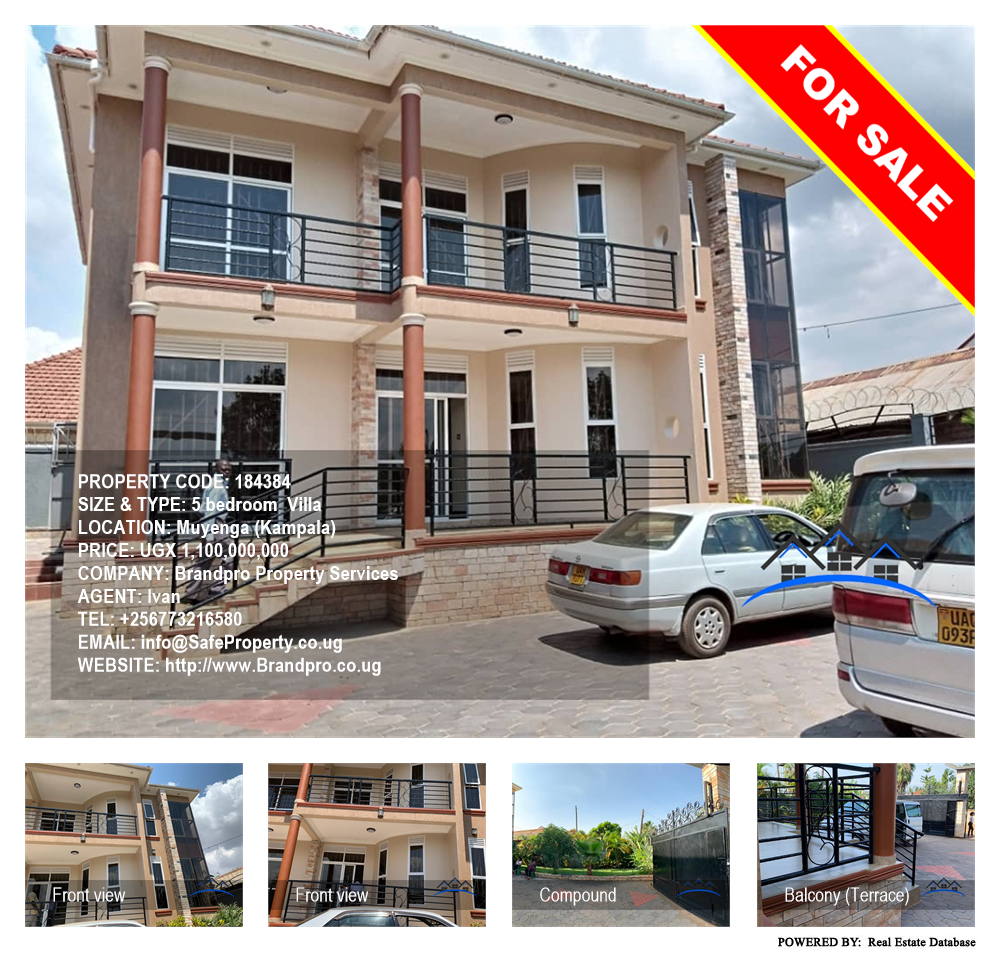 5 bedroom Villa  for sale in Muyenga Kampala Uganda, code: 184384