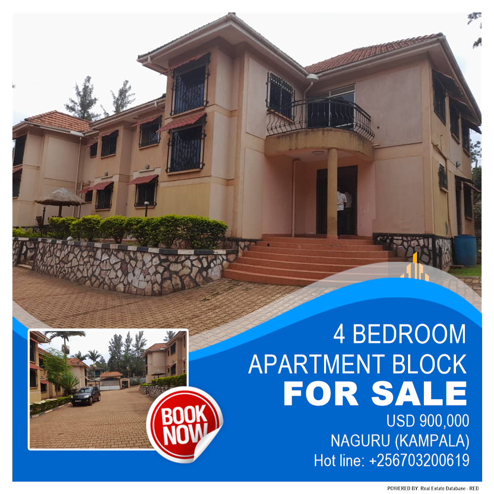 4 bedroom Apartment block  for sale in Naguru Kampala Uganda, code: 184438