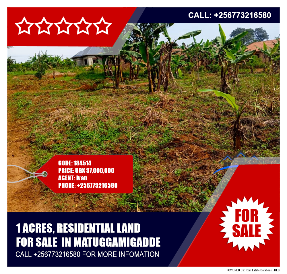 Residential Land  for sale in Matugga Wakiso Uganda, code: 184514