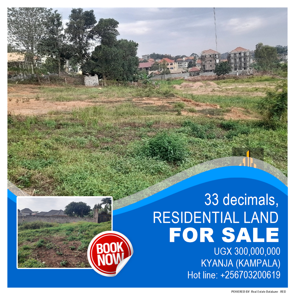 Residential Land  for sale in Kyanja Kampala Uganda, code: 184604