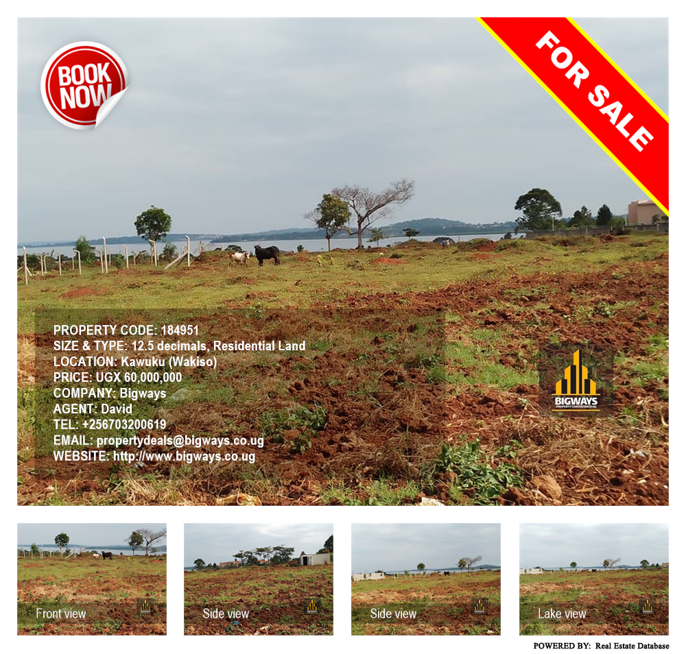 Residential Land  for sale in Kawuku Wakiso Uganda, code: 184951