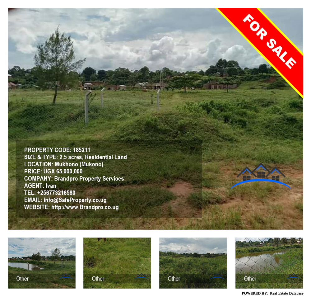 Residential Land  for sale in Mukhono Mukono Uganda, code: 185211