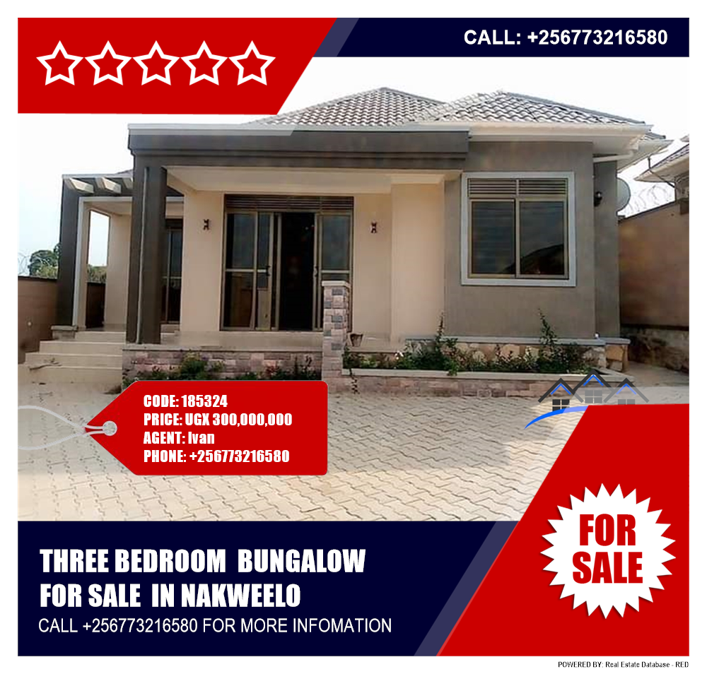 3 bedroom Bungalow  for sale in Nakweelo Wakiso Uganda, code: 185324