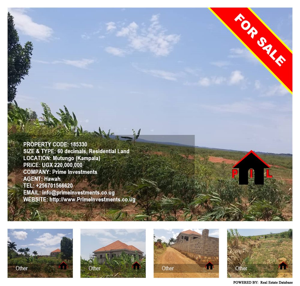 Residential Land  for sale in Mutungo Kampala Uganda, code: 185330