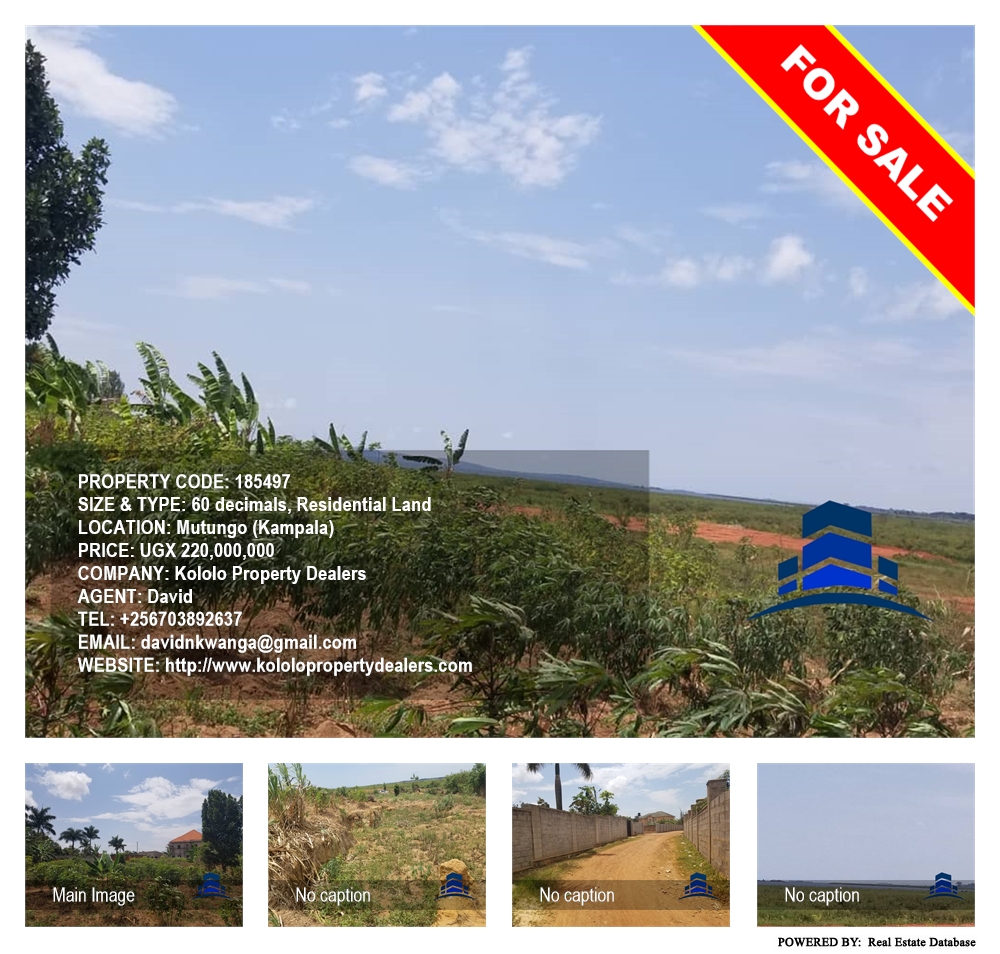 Residential Land  for sale in Mutungo Kampala Uganda, code: 185497