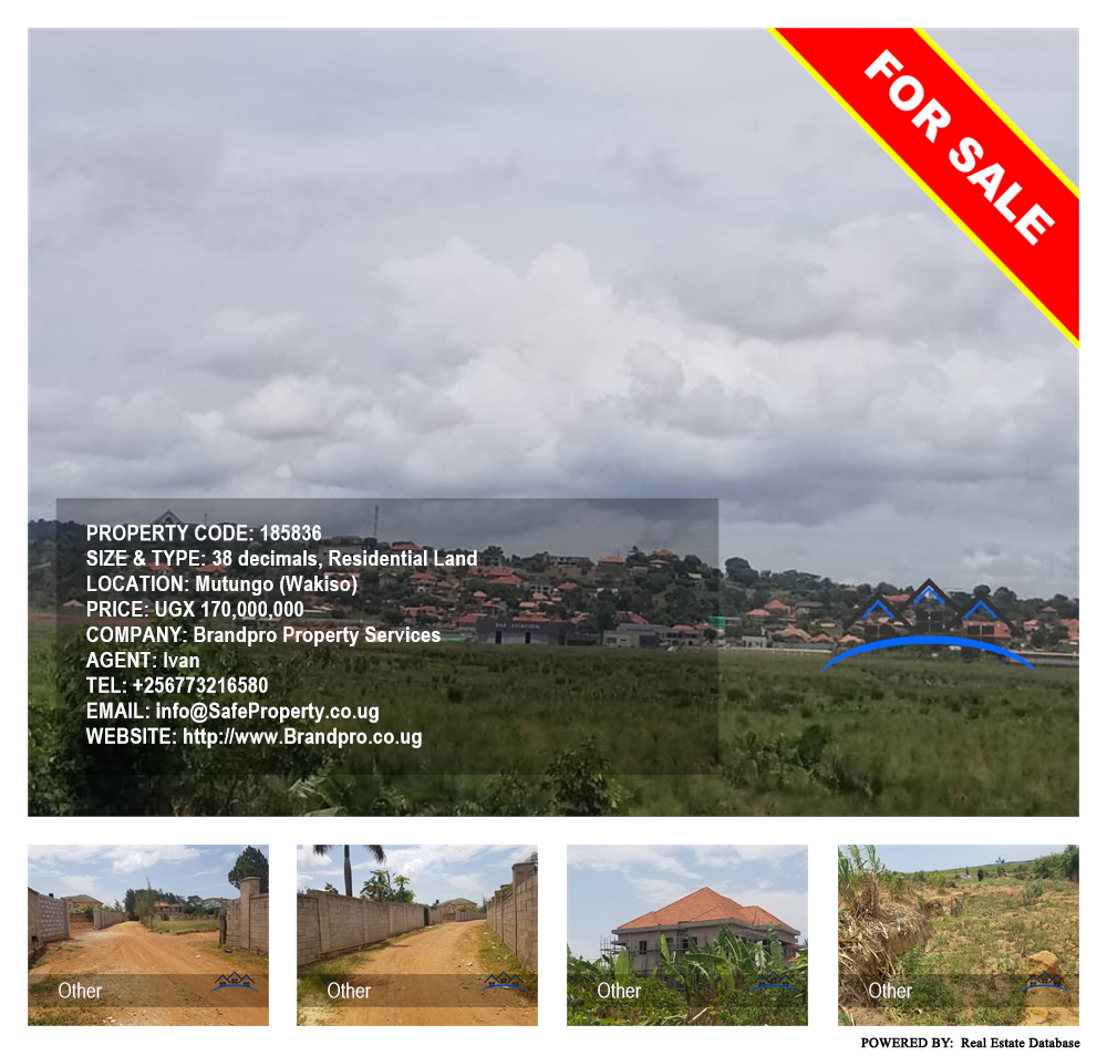 Residential Land  for sale in Mutungo Wakiso Uganda, code: 185836