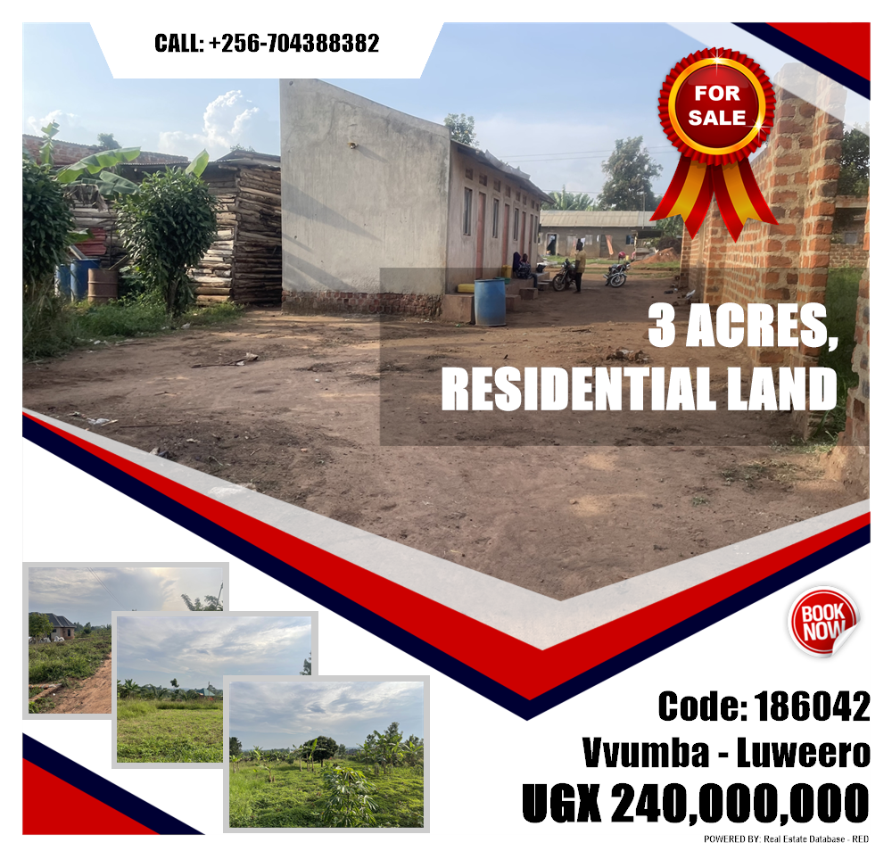 Residential Land  for sale in Vvumba Luweero Uganda, code: 186042