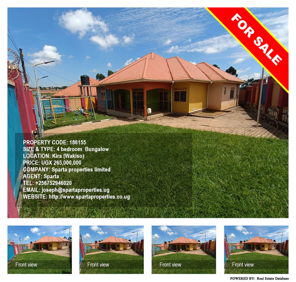 4 bedroom Bungalow  for sale in Kira Wakiso Uganda, code: 186155
