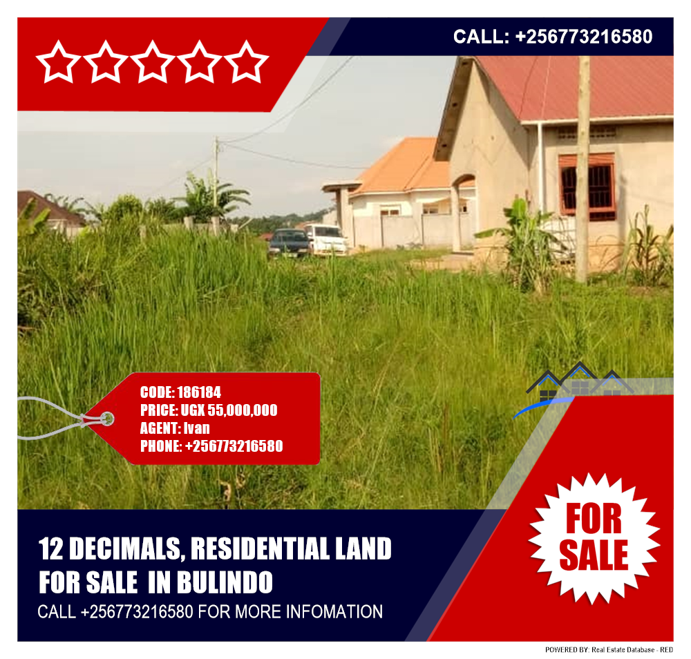 Residential Land  for sale in Bulindo Wakiso Uganda, code: 186184