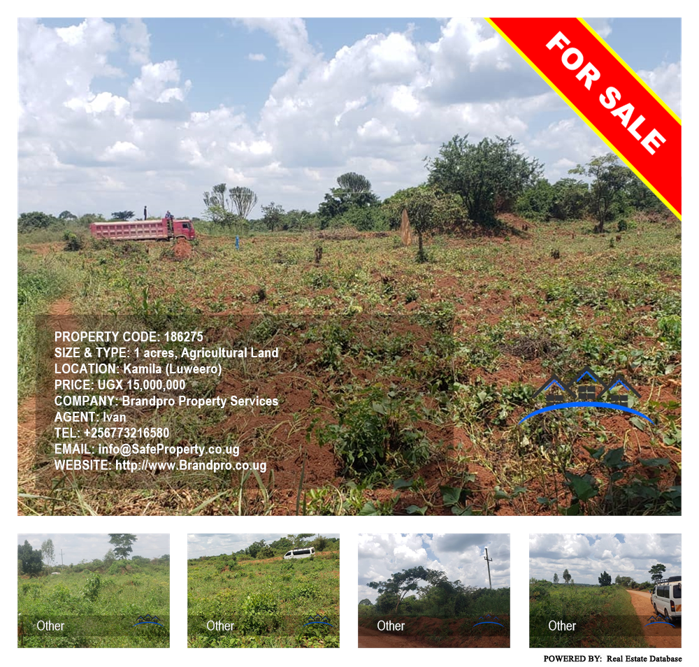 Agricultural Land  for sale in Kamila Luweero Uganda, code: 186275