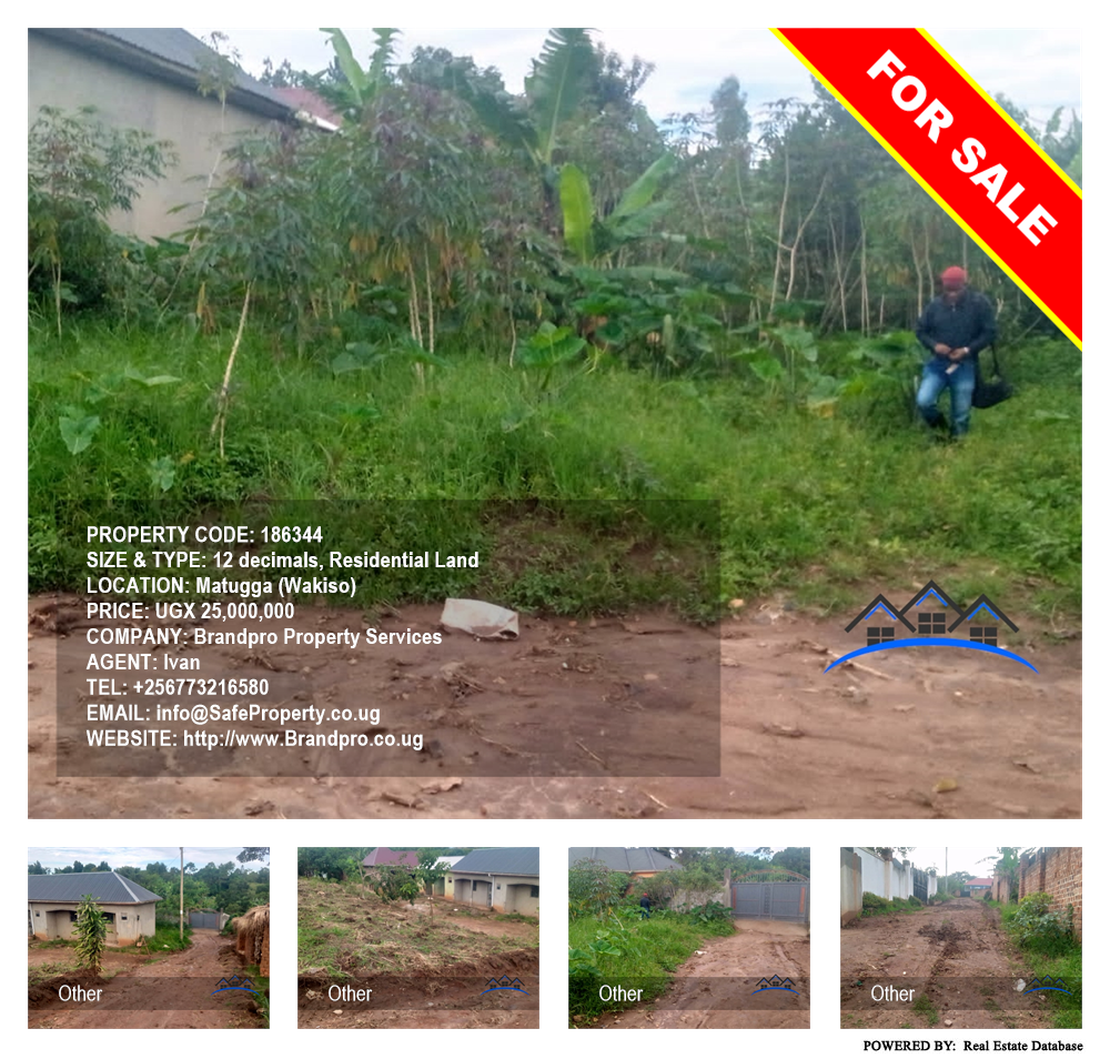 Residential Land  for sale in Matugga Wakiso Uganda, code: 186344