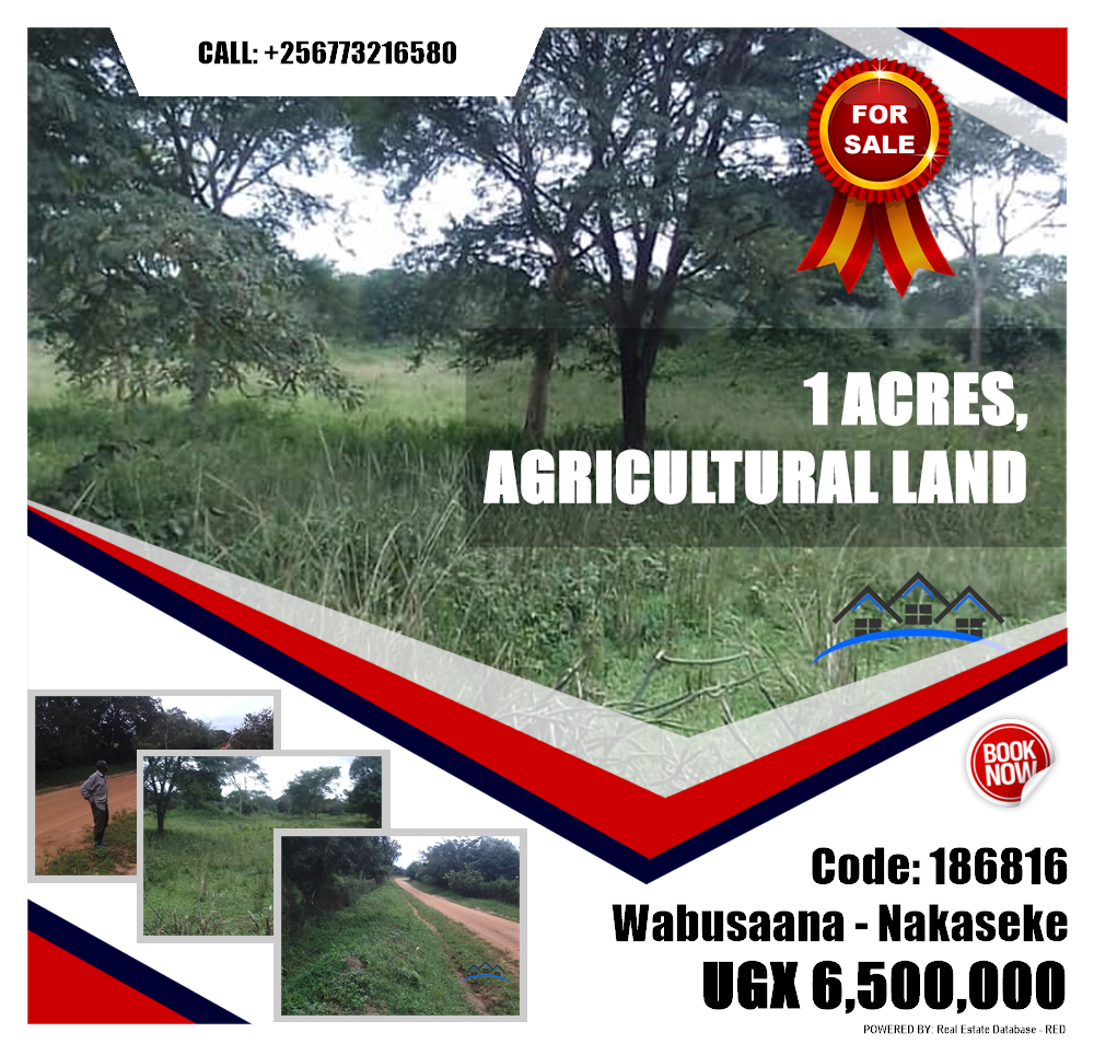 Agricultural Land  for sale in Wabusaana Nakaseke Uganda, code: 186816