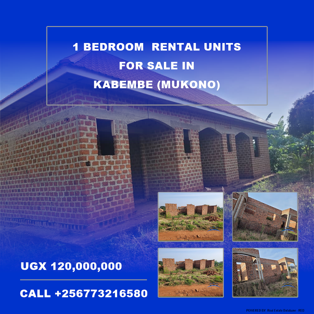 1 bedroom Rental units  for sale in Kabembe Mukono Uganda, code: 186835