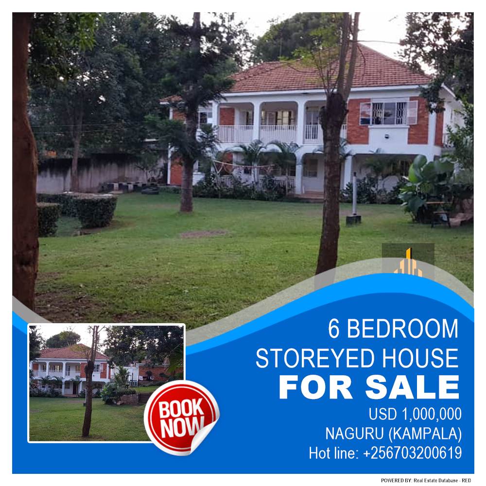 6 bedroom Storeyed house  for sale in Naguru Kampala Uganda, code: 186898