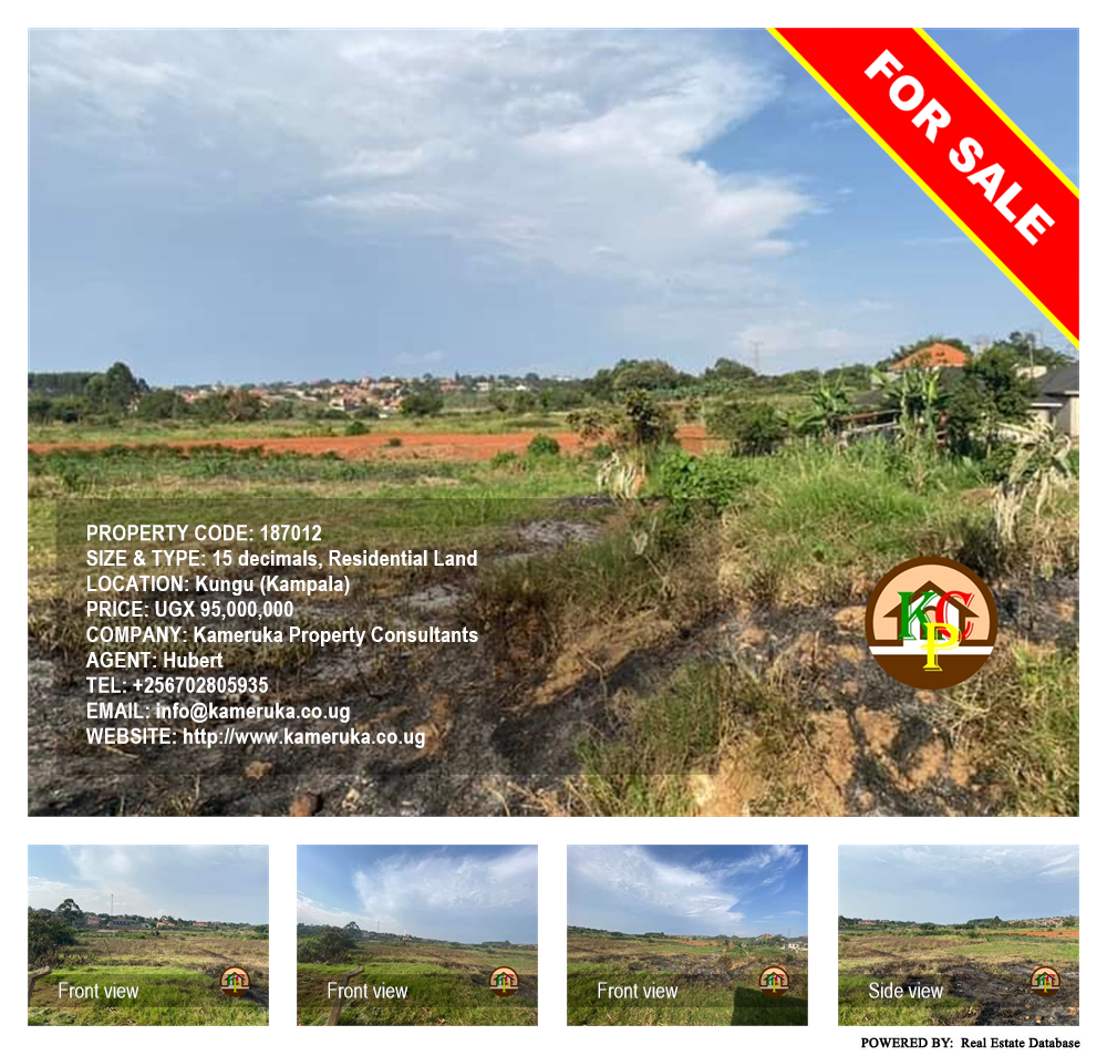 Residential Land  for sale in Kungu Kampala Uganda, code: 187012