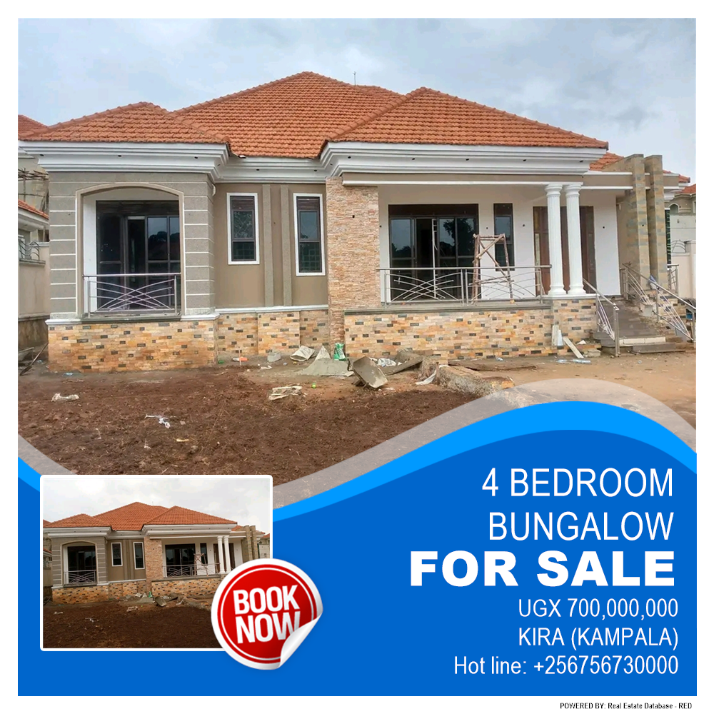 4 bedroom Bungalow  for sale in Kira Wakiso Uganda, code: 187086