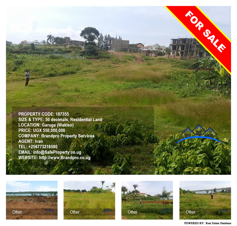 Residential Land  for sale in Garuga Wakiso Uganda, code: 187355