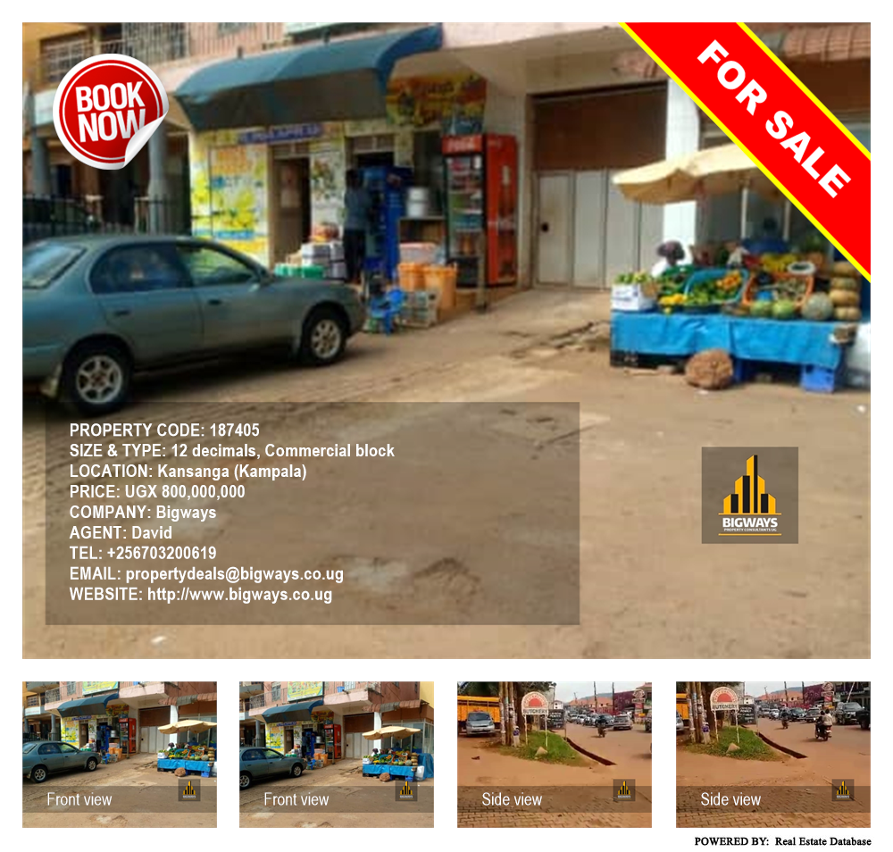 Commercial block  for sale in Kansanga Kampala Uganda, code: 187405
