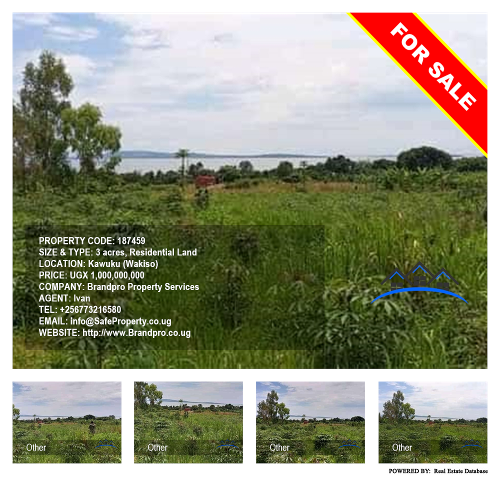 Residential Land  for sale in Kawuku Wakiso Uganda, code: 187459