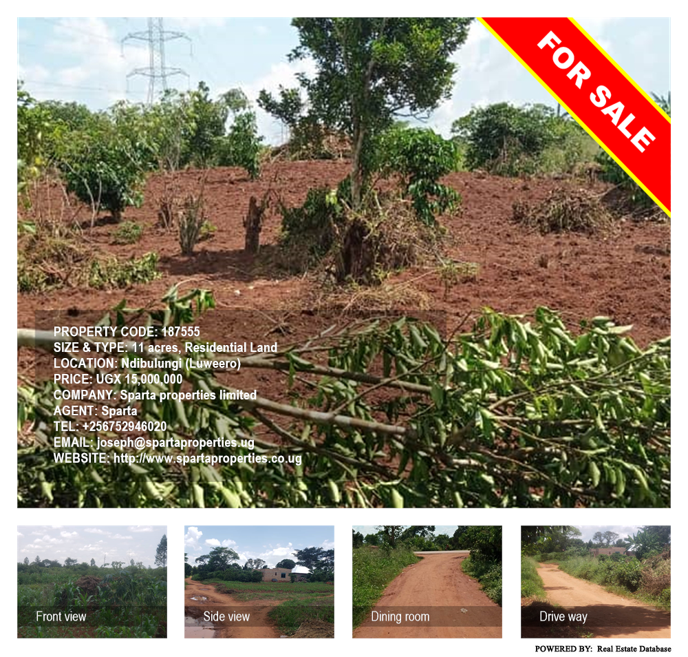 Residential Land  for sale in Ndibulungi Luweero Uganda, code: 187555
