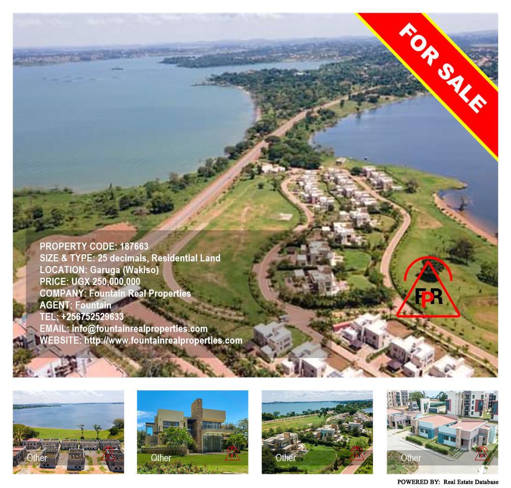 Residential Land  for sale in Garuga Wakiso Uganda, code: 187663