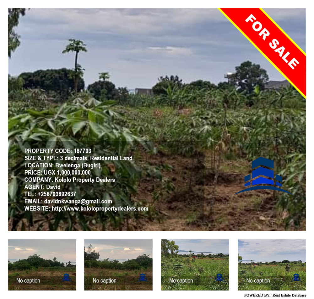 Residential Land  for sale in Bwelenga Bugiri Uganda, code: 187703