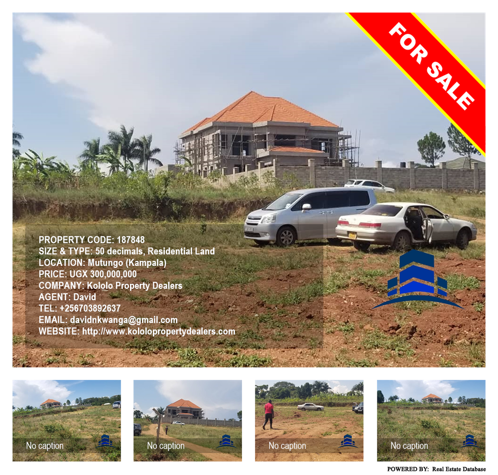 Residential Land  for sale in Mutungo Kampala Uganda, code: 187848