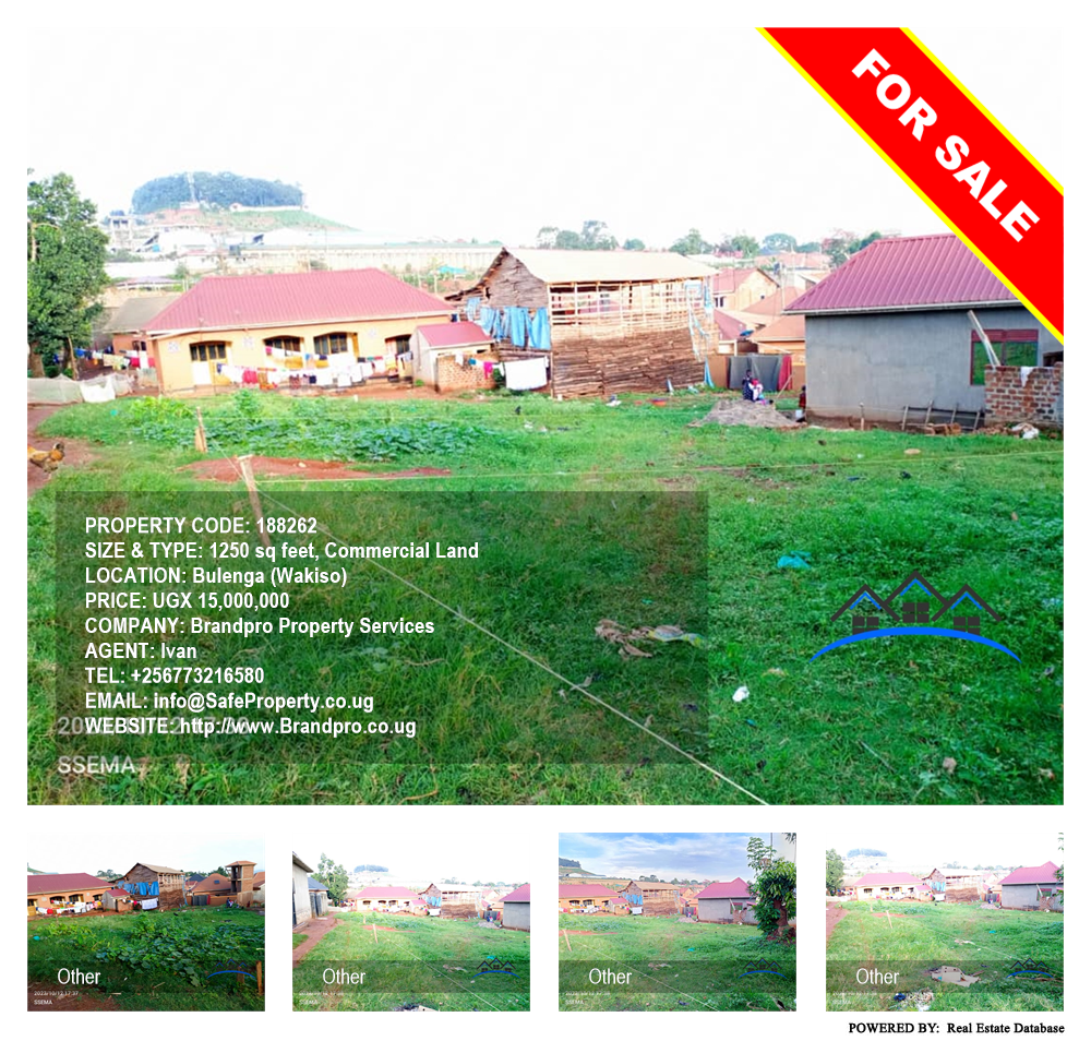 Commercial Land  for sale in Bulenga Wakiso Uganda, code: 188262