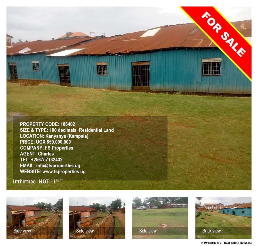 Residential Land  for sale in Kanyanya Kampala Uganda, code: 188402