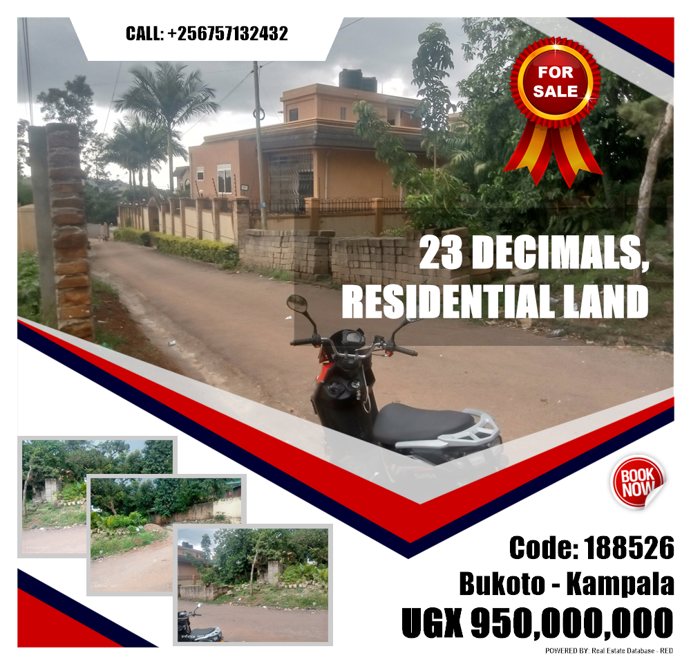 Residential Land  for sale in Bukoto Kampala Uganda, code: 188526