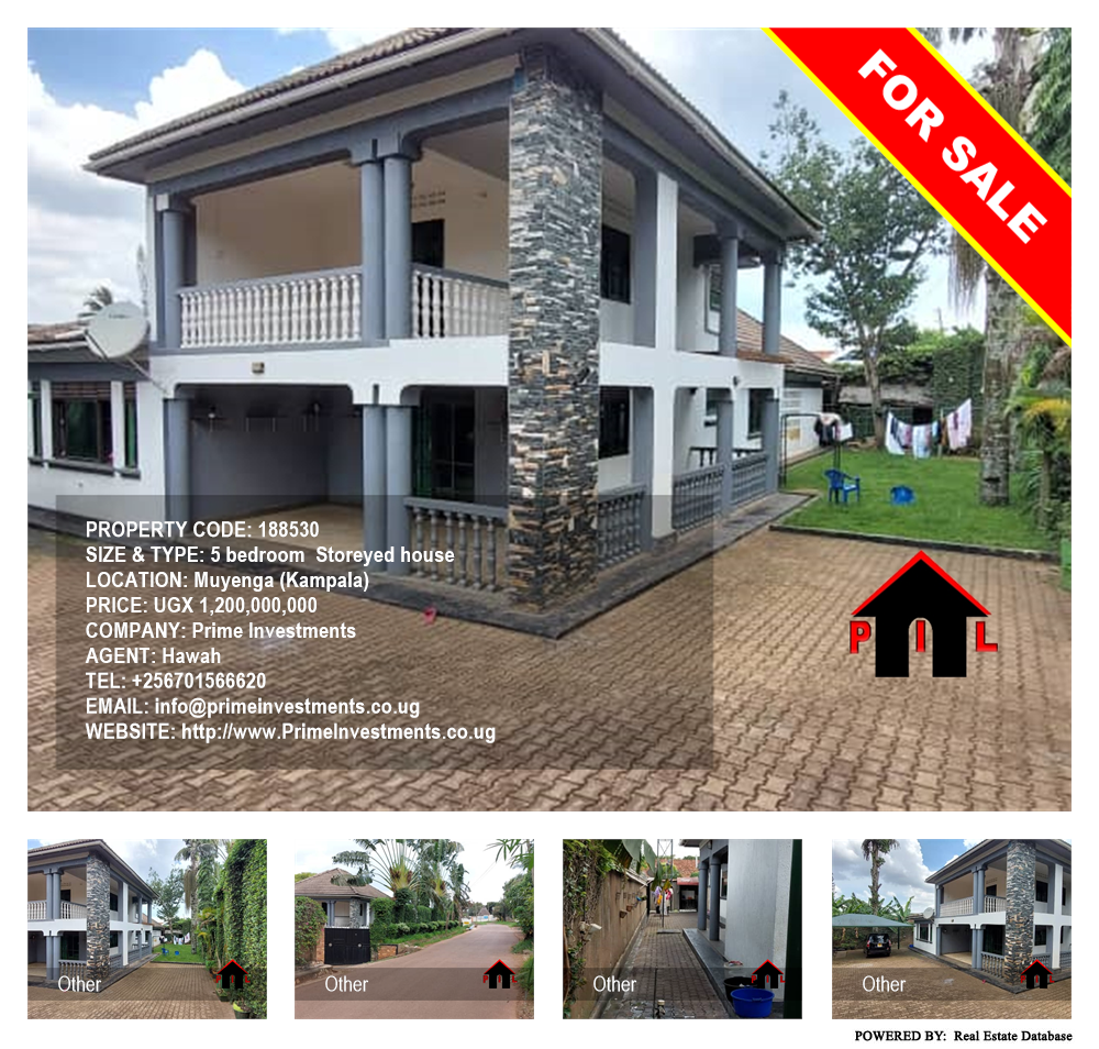 5 bedroom Storeyed house  for sale in Muyenga Kampala Uganda, code: 188530