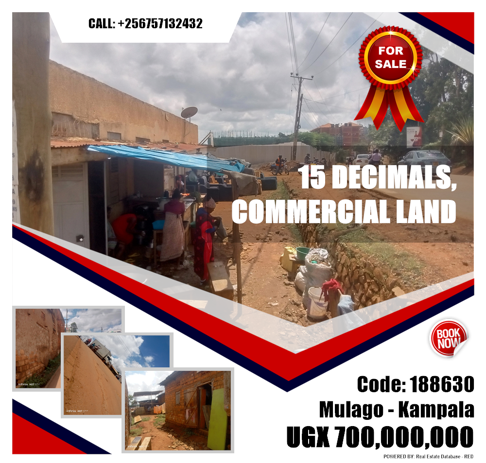 Commercial Land  for sale in Mulago Kampala Uganda, code: 188630