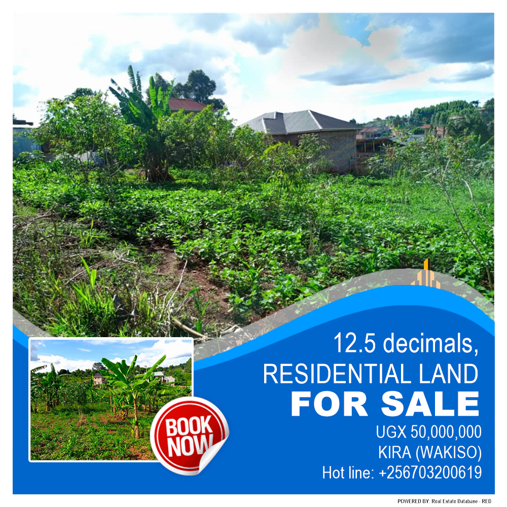 Residential Land  for sale in Kira Wakiso Uganda, code: 188709