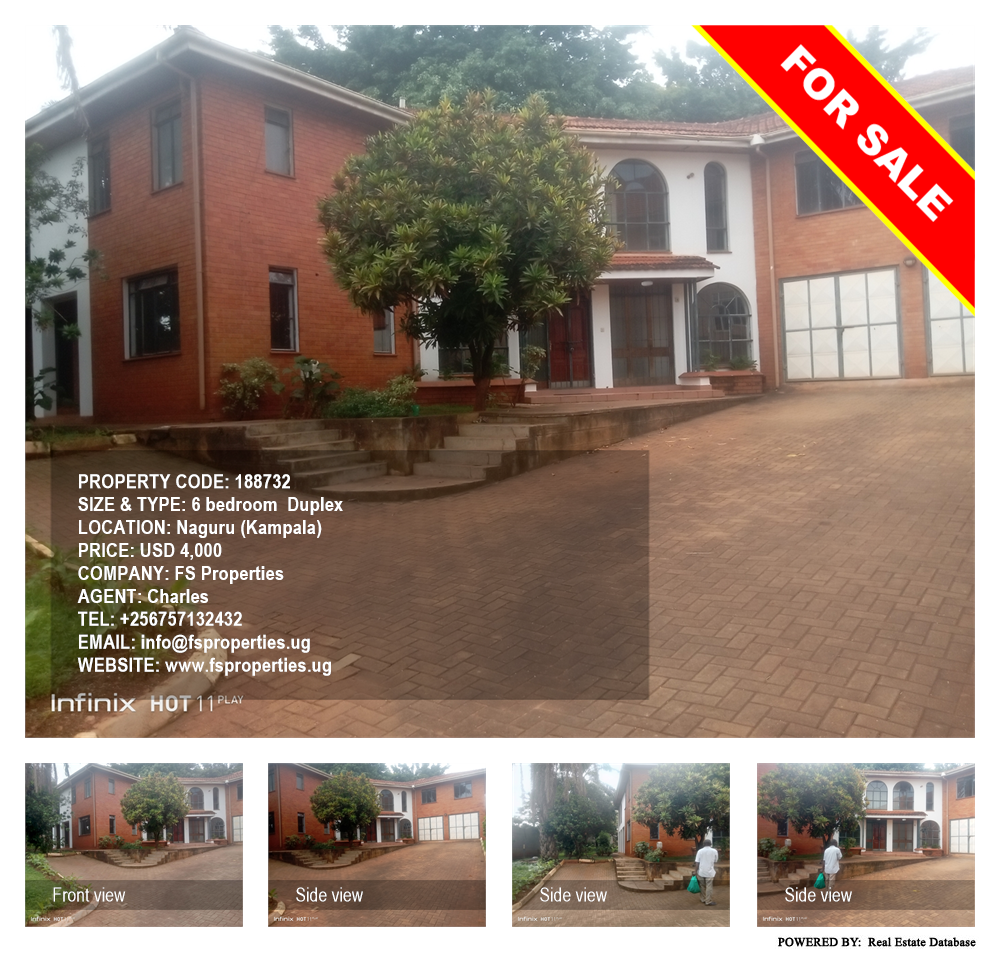 6 bedroom Duplex  for sale in Naguru Kampala Uganda, code: 188732