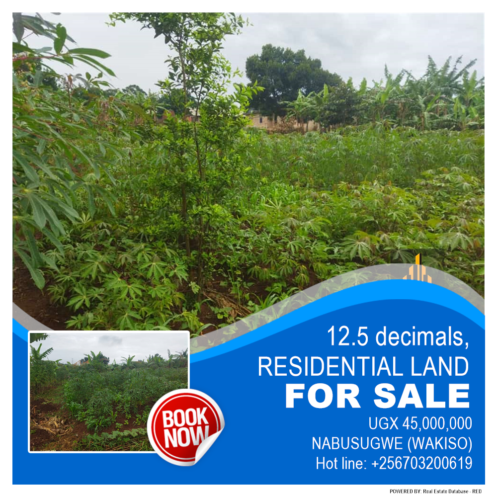 Residential Land  for sale in Nabusugwe Wakiso Uganda, code: 188834
